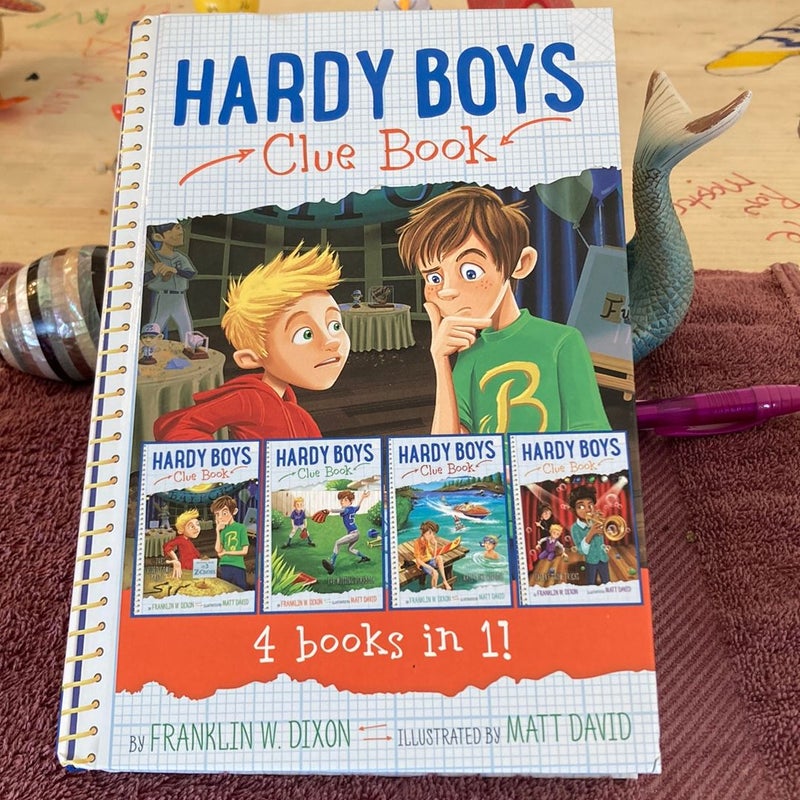 Hardy Boys Clue Book 4 Books In 1!