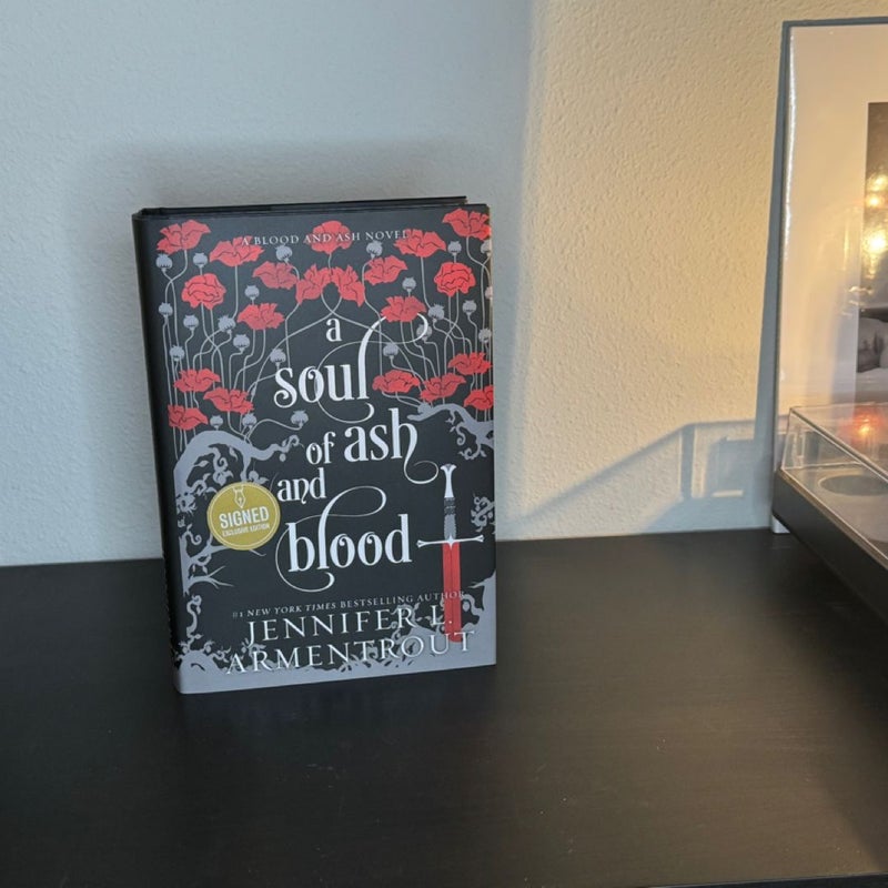 A Soul of Ash and Blood - Signed