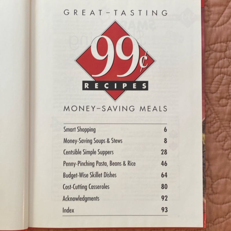 Great-Tasting 99 Cent Recipes 