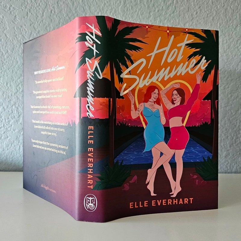 Hot Summer SIGNED by Elle Everhart Illumicrate Afterlight Special Edition NEW