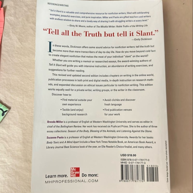 Tell It Slant, Second Edition