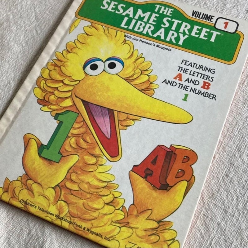 The Sesame Street Library Volume 1 Hardcover 1978