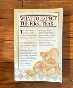 What to Expect the First Year