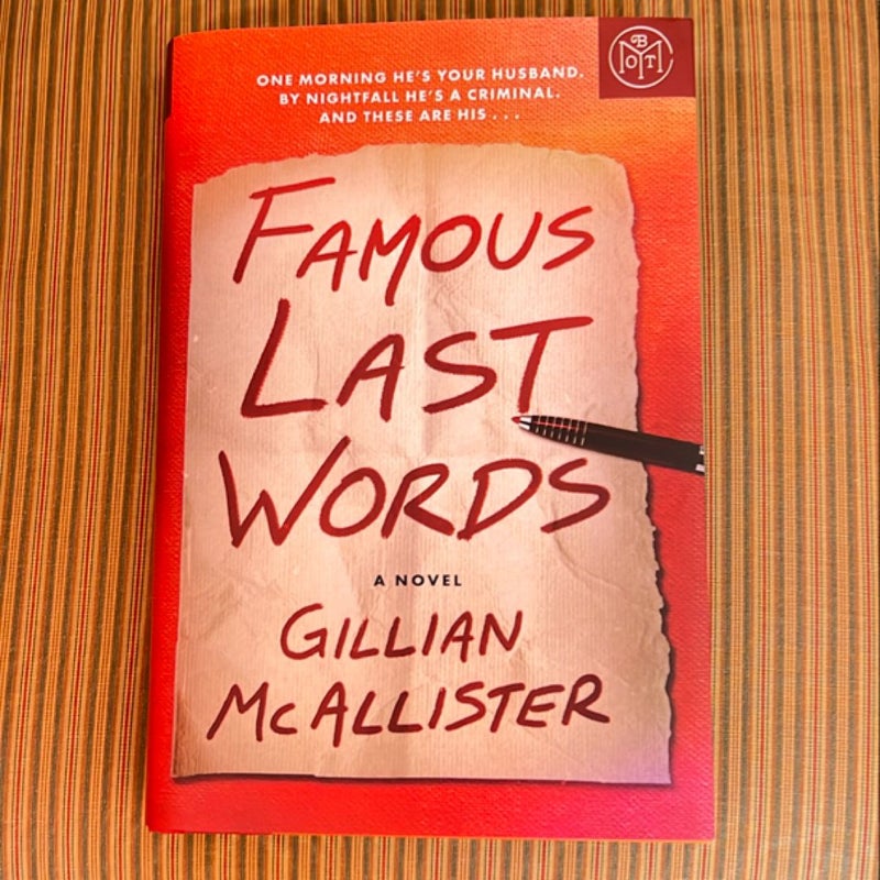 Famous Last Words