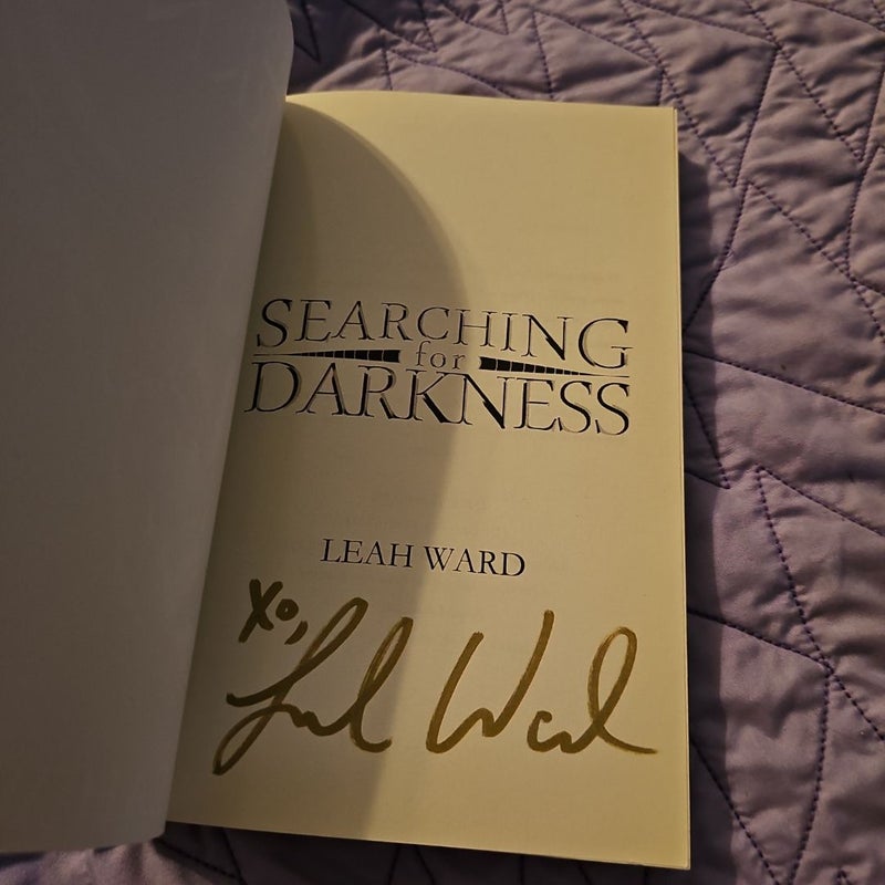 Searching for Darkness signed 