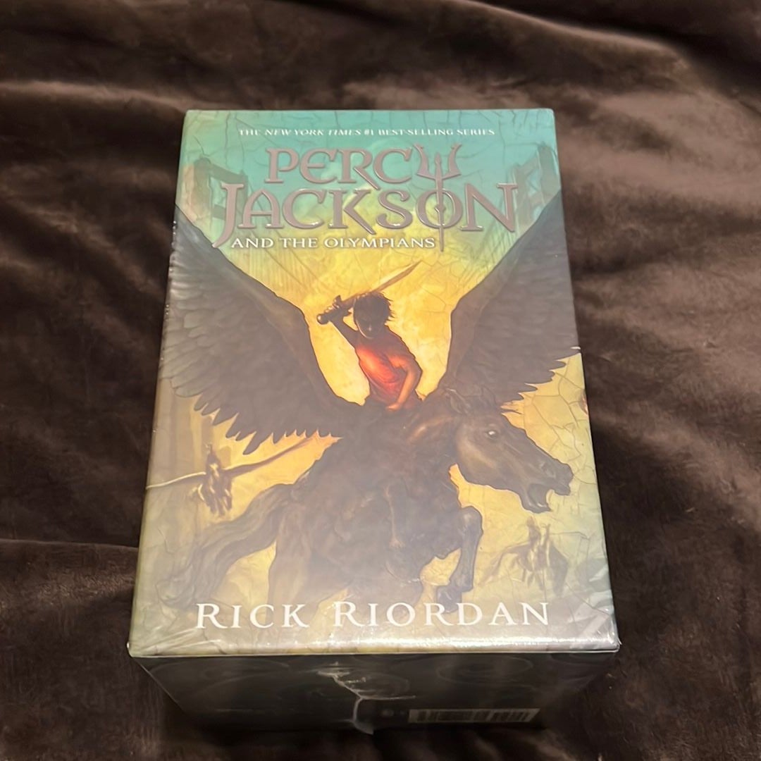 Percy Jackson And The Olympians 5 Book Paperback Boxed Set (new Covers ...