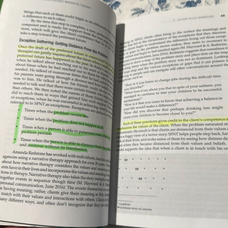 Solution Focused Narrative Therapy
