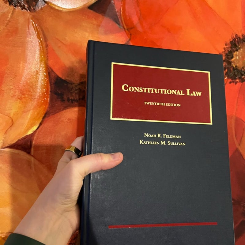 Constitutional Law (Twentieth Edition)