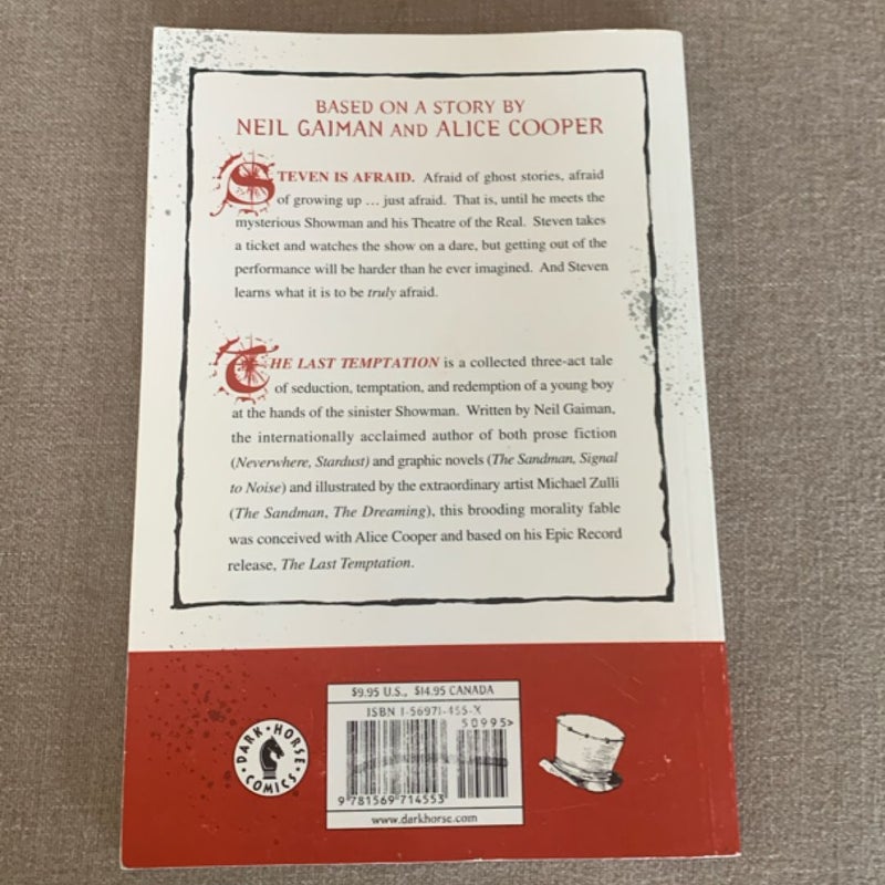 THE LAST TEMPTATION- 1st/1st Collected Paperback