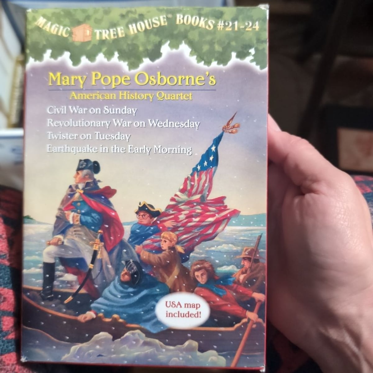 Magic Tree House Books 21-24 Boxed Set by Mary Pope Osborne