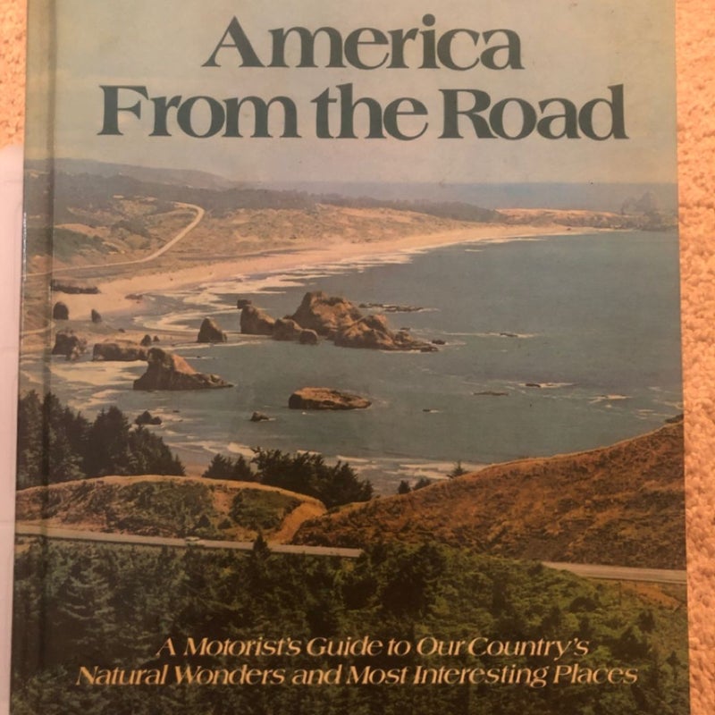 America From the Road Book vintage