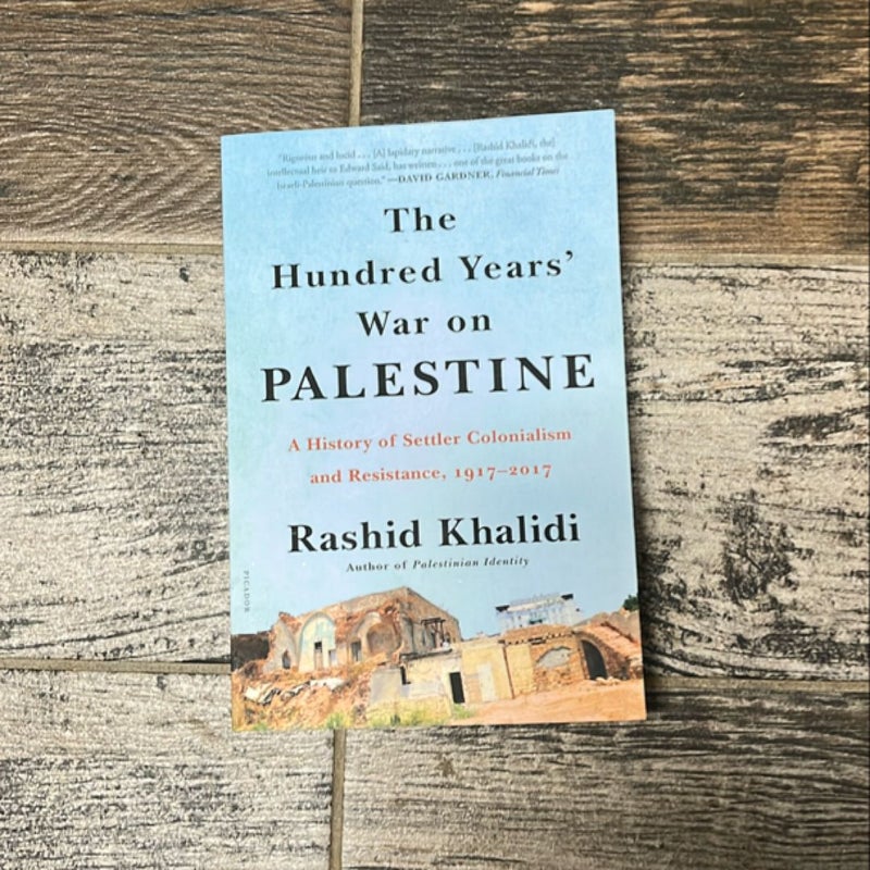 The Hundred Years' War on Palestine