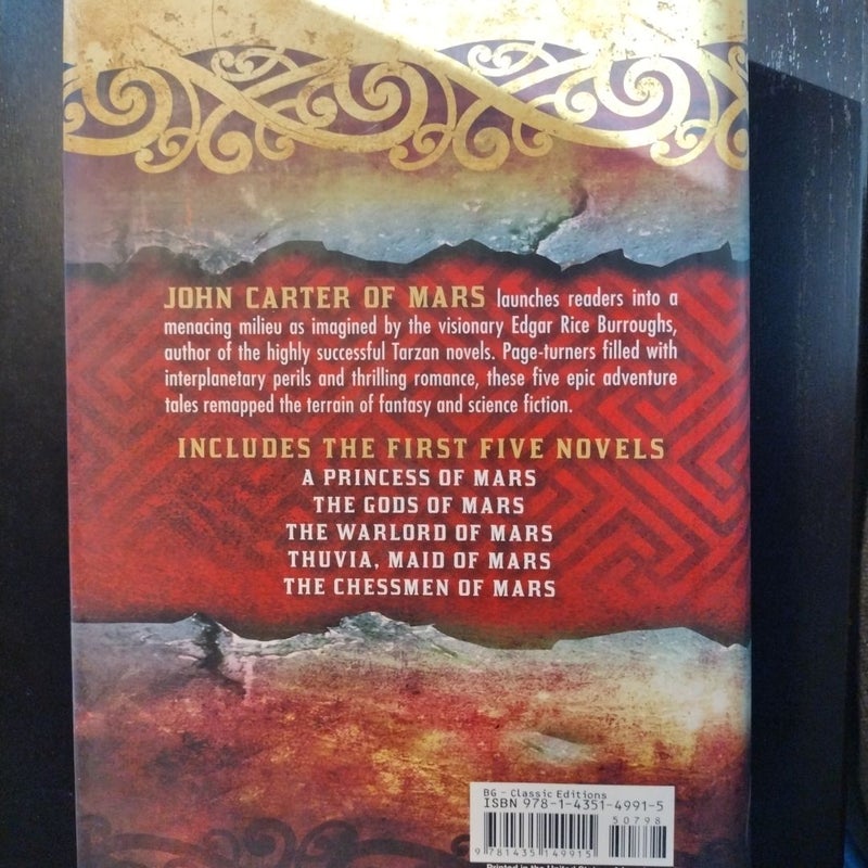 John Carter of Mars- The First Five Novels