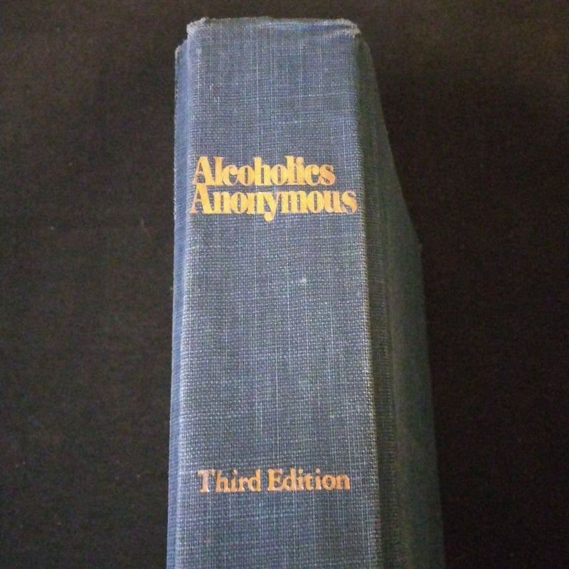 Alcoholics Anonymous Third Edition VINTAGE 1976