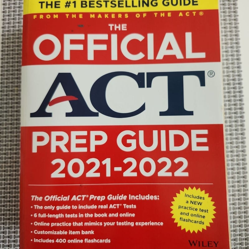 The Official ACT Prep Guide 2021-2022