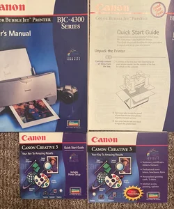 Canon Color Bubble Jet Printer Users Manual