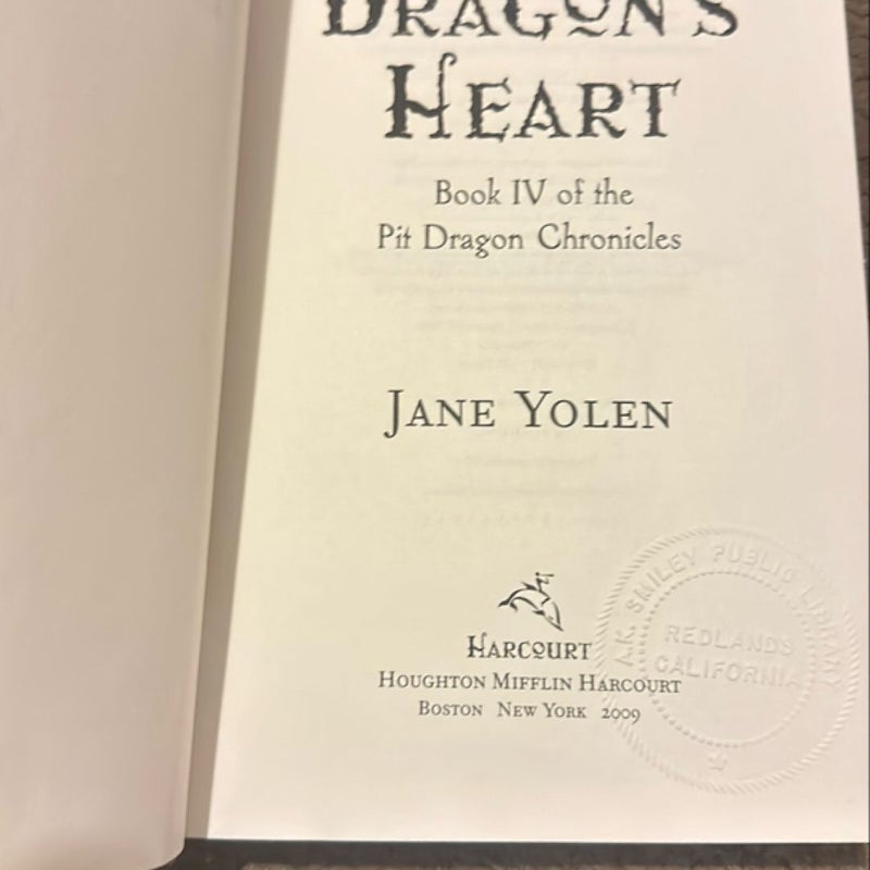 Dragon's Heart Ex-Libris Library book