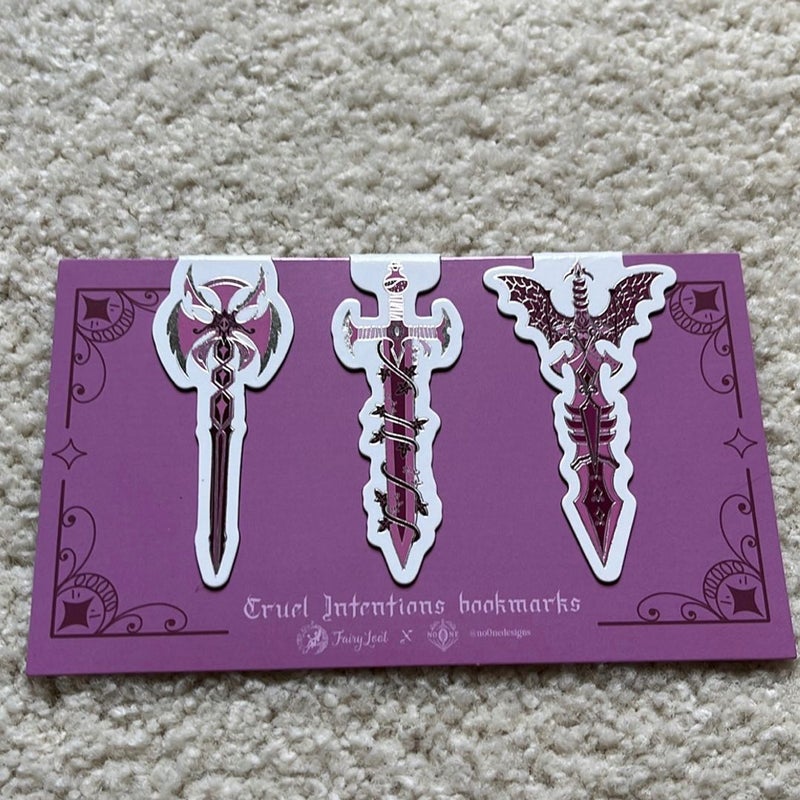 Cruel Intentions magnetic bookmarks