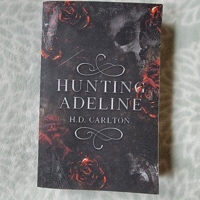 Hunting Adeline by HD Carlton First Edition Book Novel Dark Romance Smut Spice