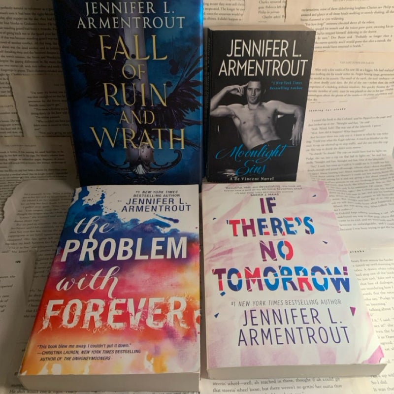 Signed Jennifer L. Armentrout Book Bundle