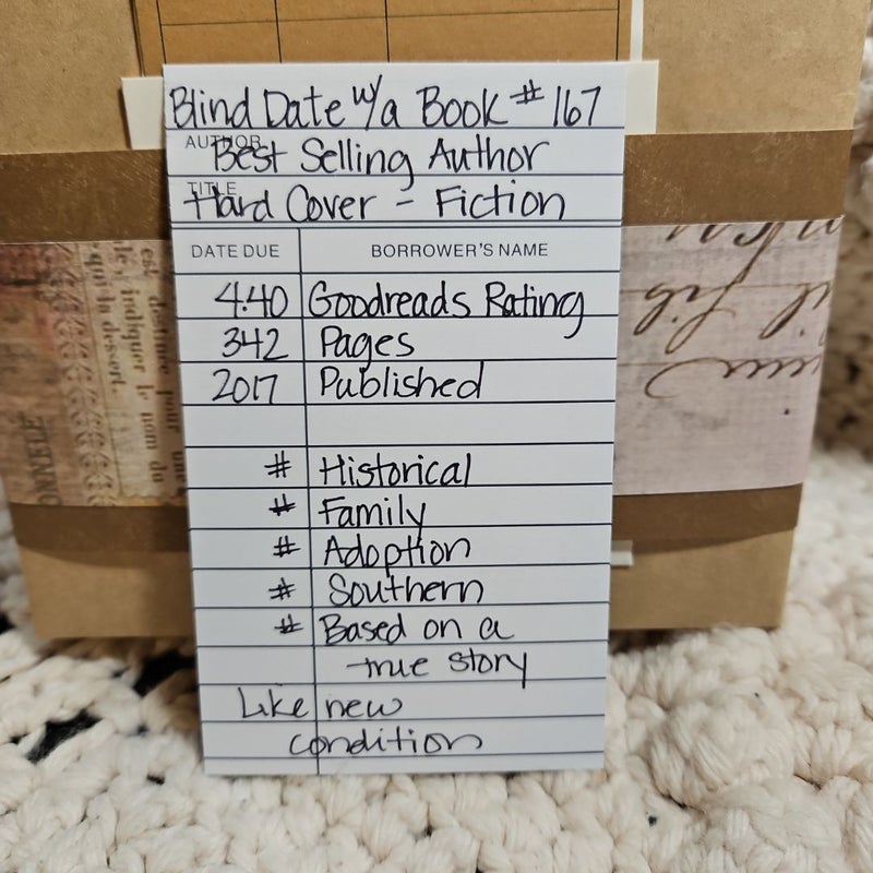 Blind Date with a Book #167