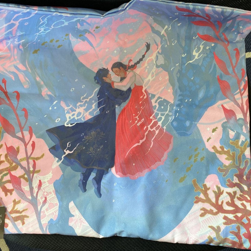 Fairyloot The Girl Who Fell Beneath the Sea Pillowcase