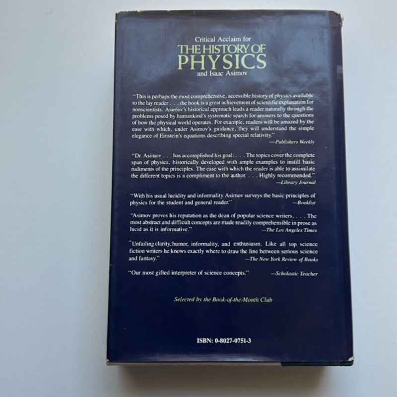 The History of Physics