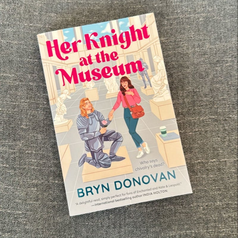 Her Knight at the Museum