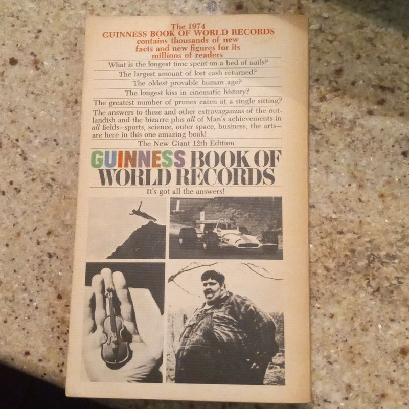 1974 Guinness Book Of World Records