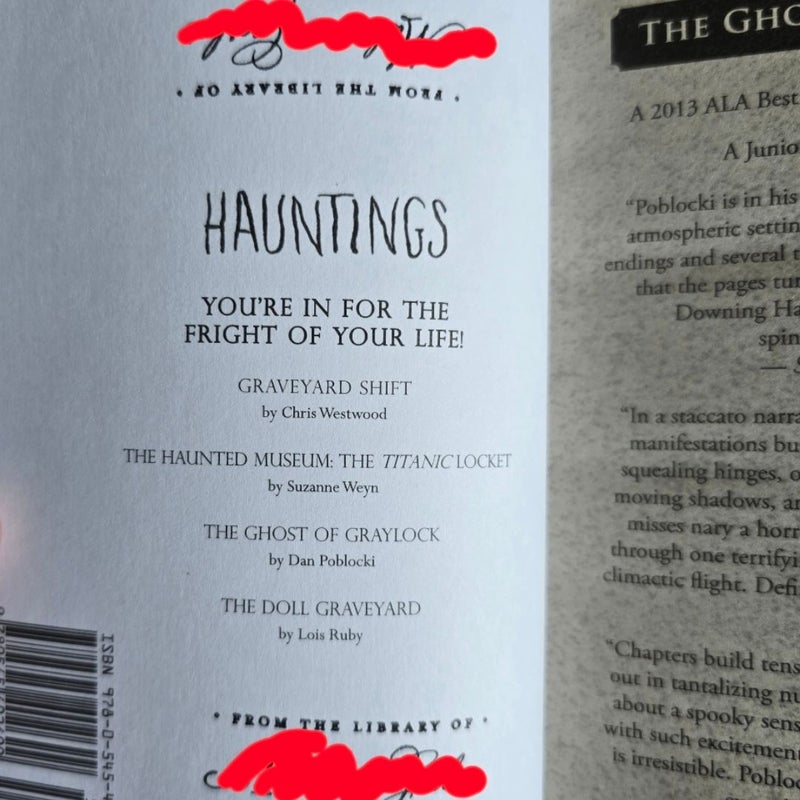 The Ghost of Graylock (a Hauntings Novel)