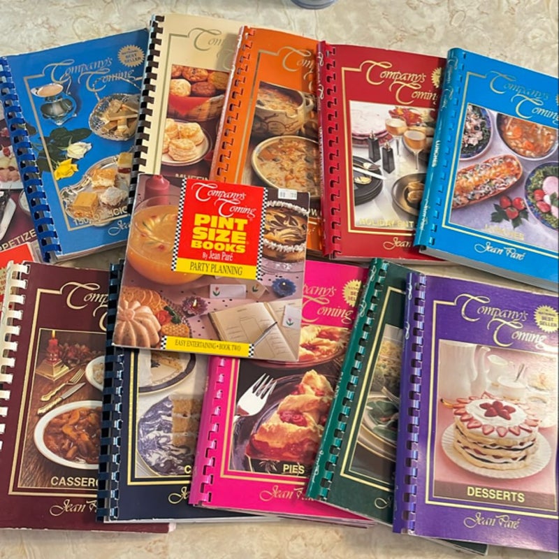 Vintage Company’s Coming recipe book set