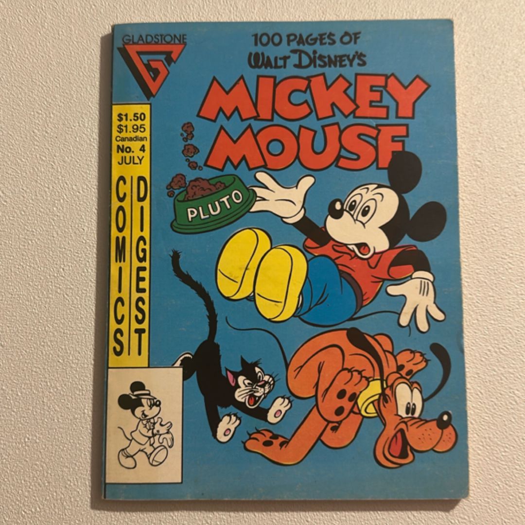 Walt Disney's Mickey Mouse Comic Digest #4 (Gladstone 1987) PB, J32