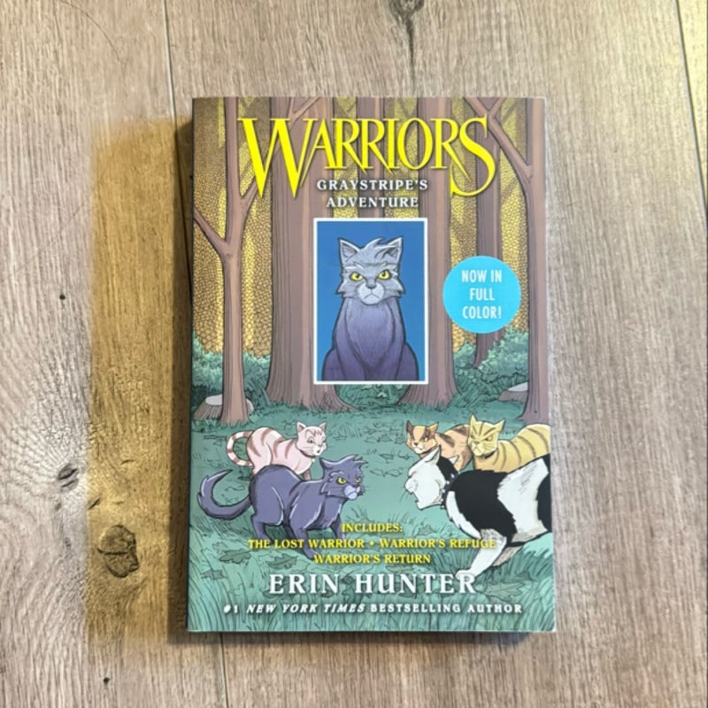 Warriors Manga: Graystripe's Adventure: 3 Full-Color Warriors Manga Books In 1