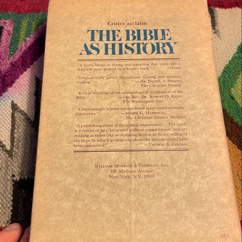 The Bible as History (1981, 2nd revised edition)