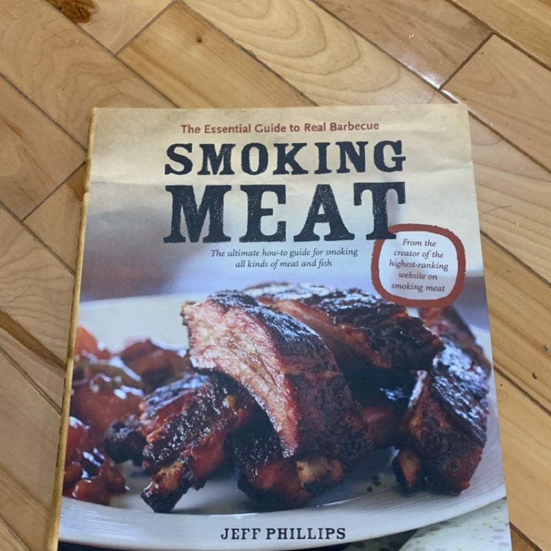 Smoking meat cooking book 