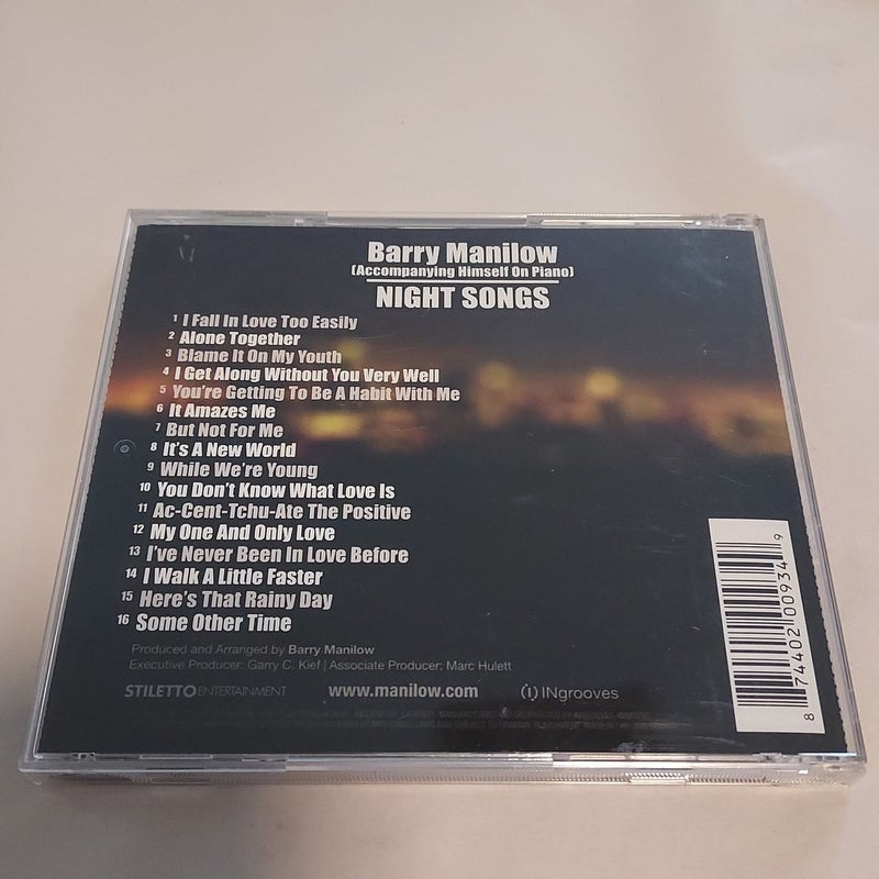 Barry Manilow Night Songs 