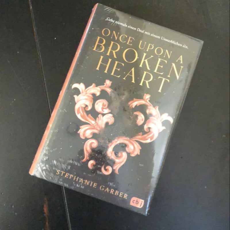Once Upon a Broken Heart (sprayed edges)