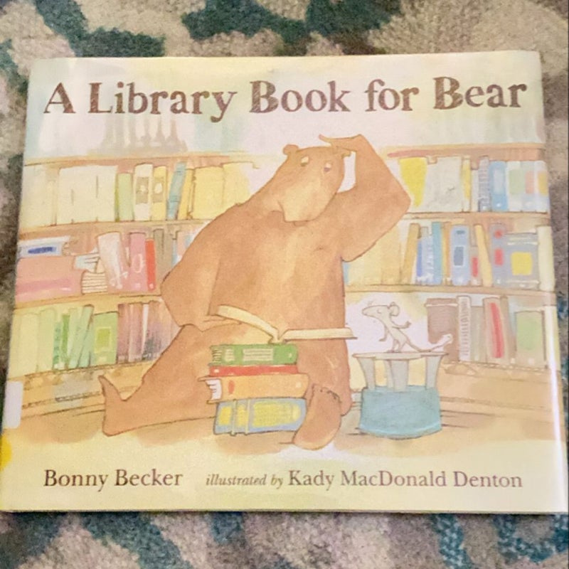 A Library Book for Bear