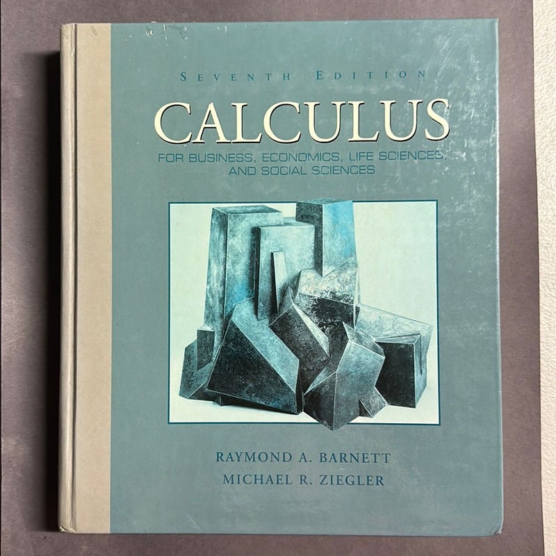 Calculus for Business, Economics, Life Sciences and Social Sciences