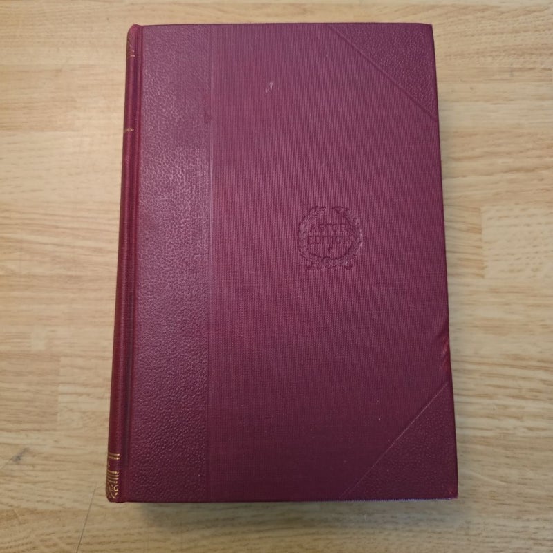 Burns's Poetical Works Astor Edition