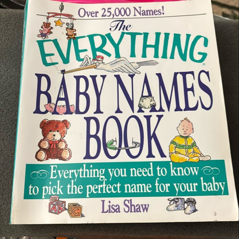 Everything Baby Names Book