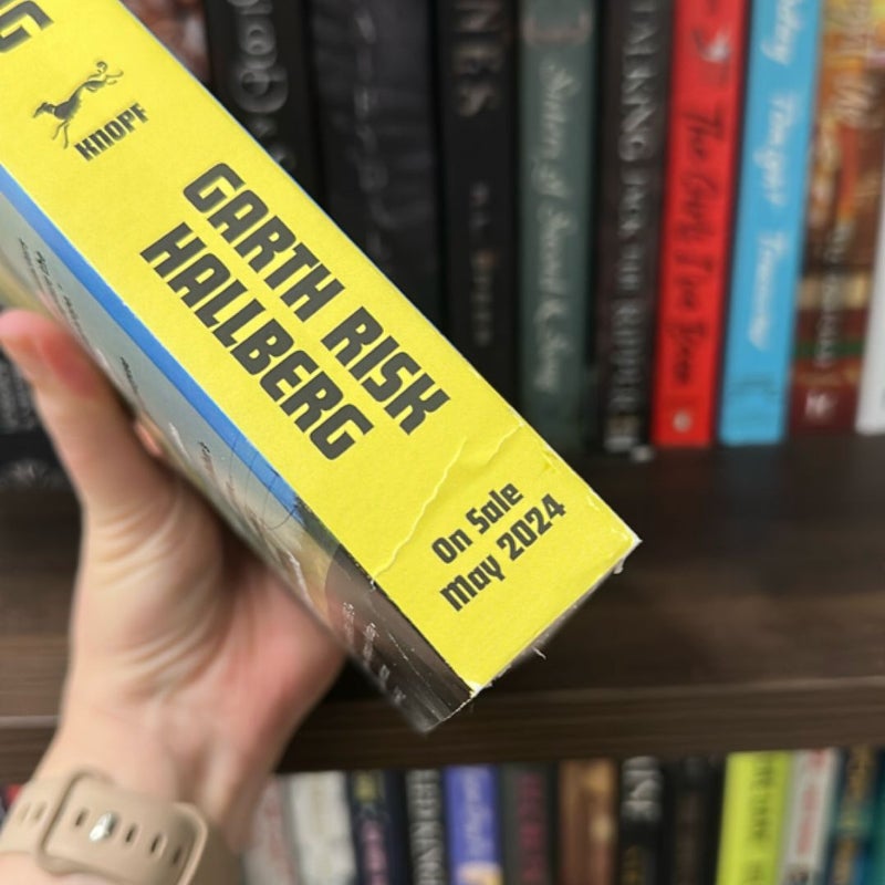 The Second Coming by Garth Risk Hallberg ARC