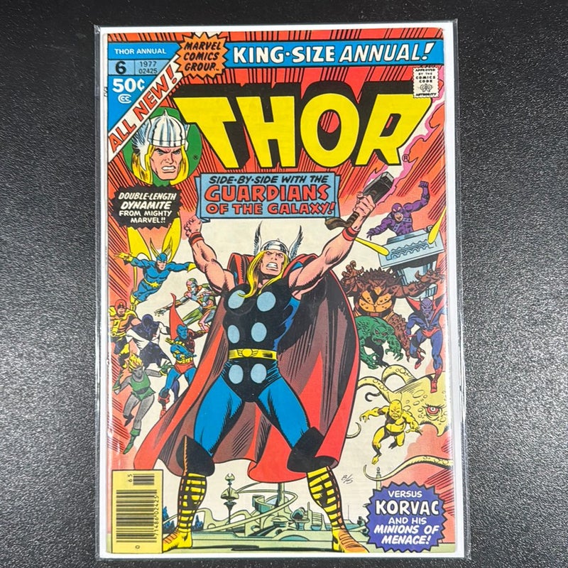 Thor # 6 Guardians Of Galaxy VS Korvac Marvel Comics 