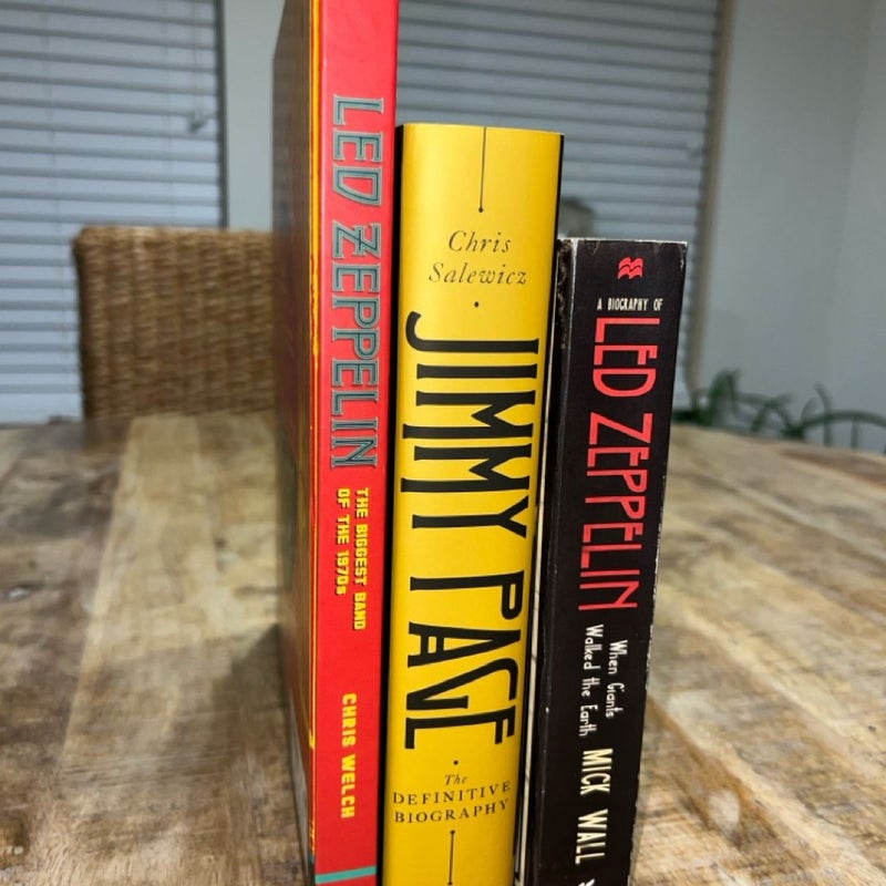 Led Zeppelin 3 Book Set