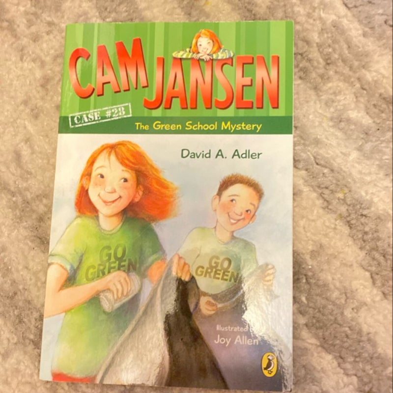 Cam Jansen: the Green School Mystery #28
