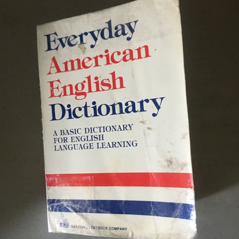Everyday American English Dictionary 