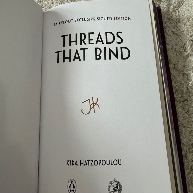 Threads That Bind - SIGNED FAIRYLOOT EDITION