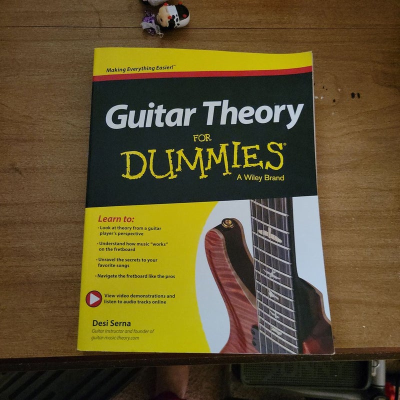 Guitar theory for dummies by desi serna paperback pangobooks