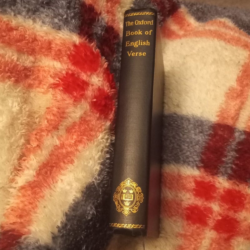 The Oxford Book of English Verse, 1st Edition