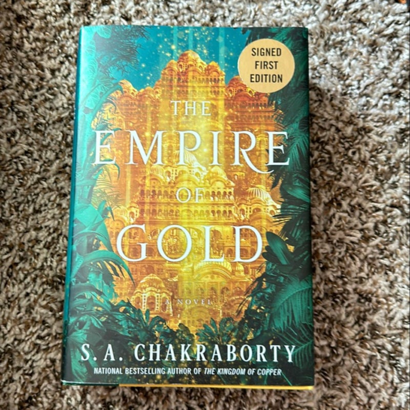 The Empire of Gold *SIGNED FIRST EDITION*